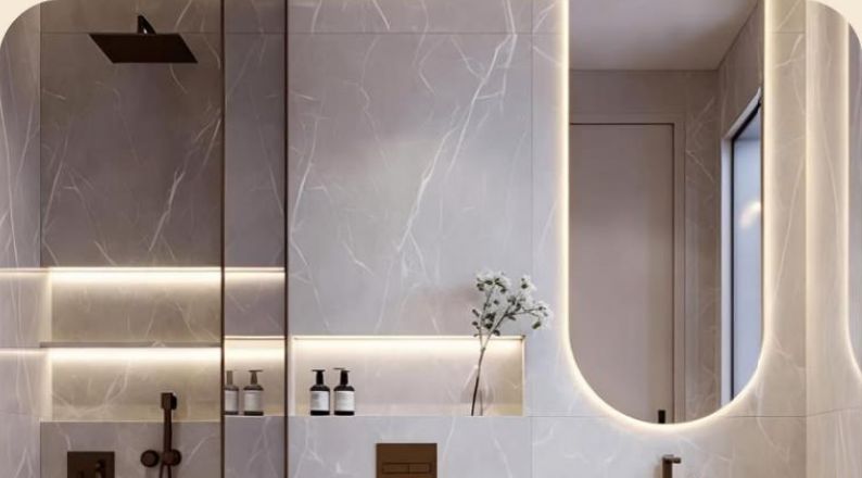 Indicative bathroom